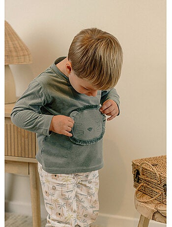 Pyjama bébé, jersey imprimé Noukie's