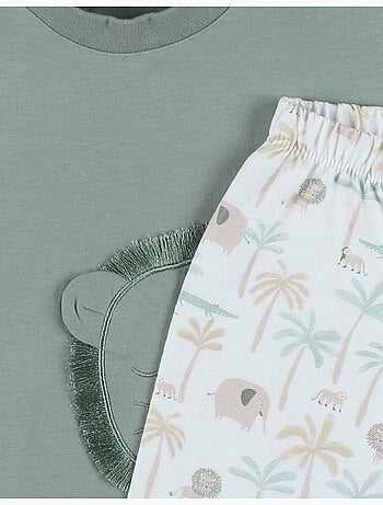 Pyjama bébé, jersey imprimé Noukie's