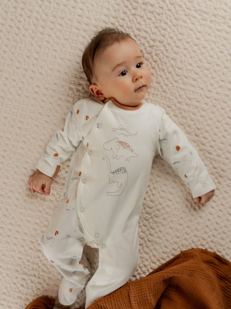 Pyjama bébé, Jersey Noukie's Blanc - Kiabi