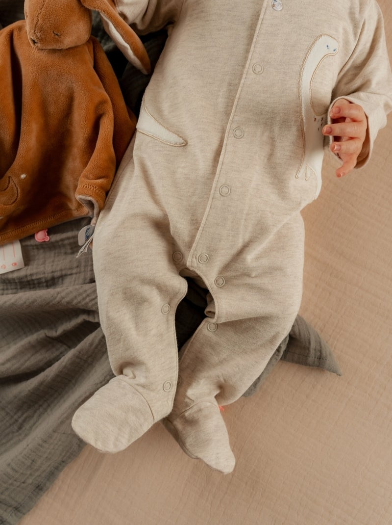 Pyjama bébé, Jersey Noukie's Ecru - Kiabi