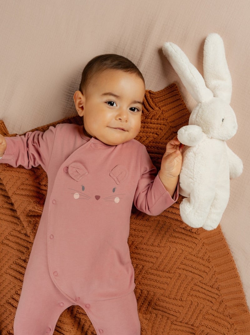 Pyjama bébé, Jersey Noukie's Rose - Kiabi