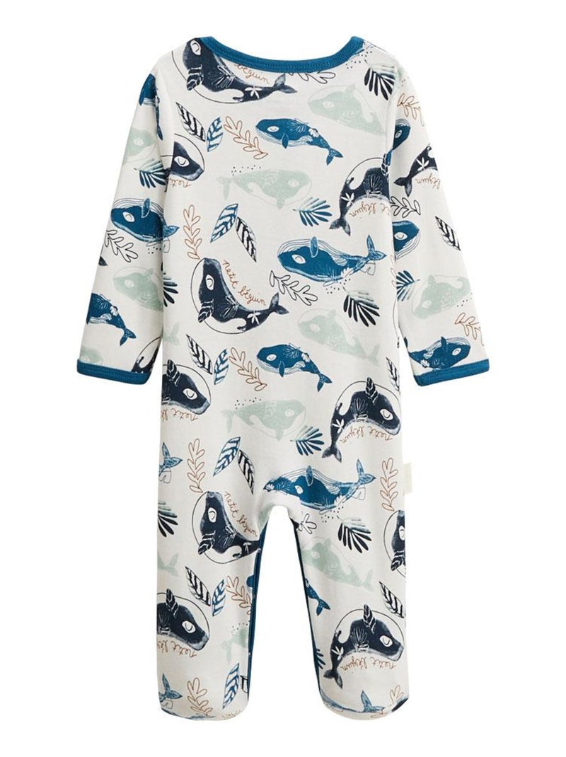 Pyjama bébé Magic Ocean Bleu - Kiabi
