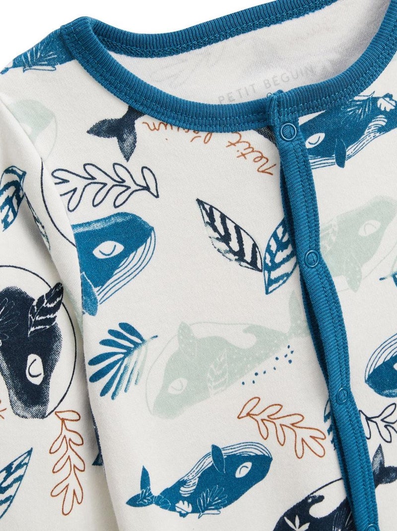 Pyjama bébé Magic Ocean Bleu - Kiabi