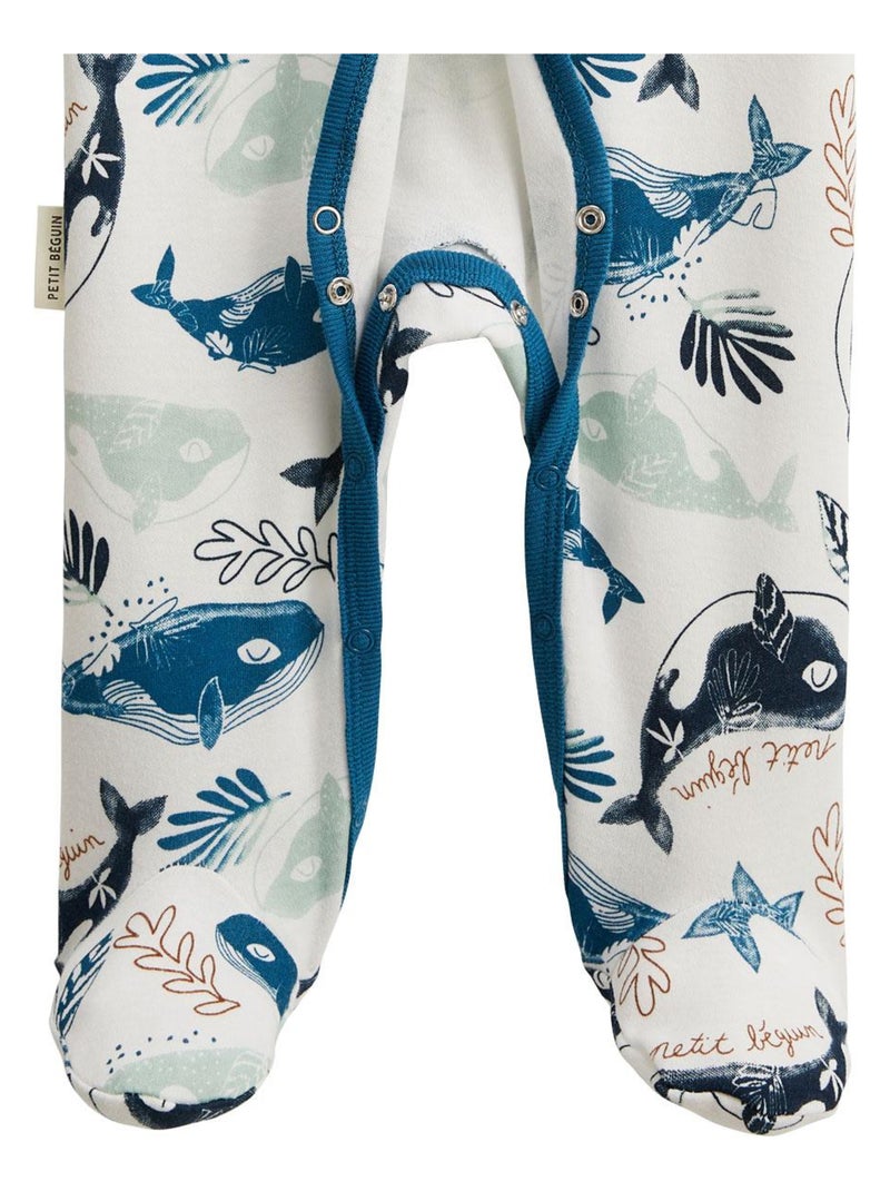 Pyjama bébé Magic Ocean Bleu - Kiabi