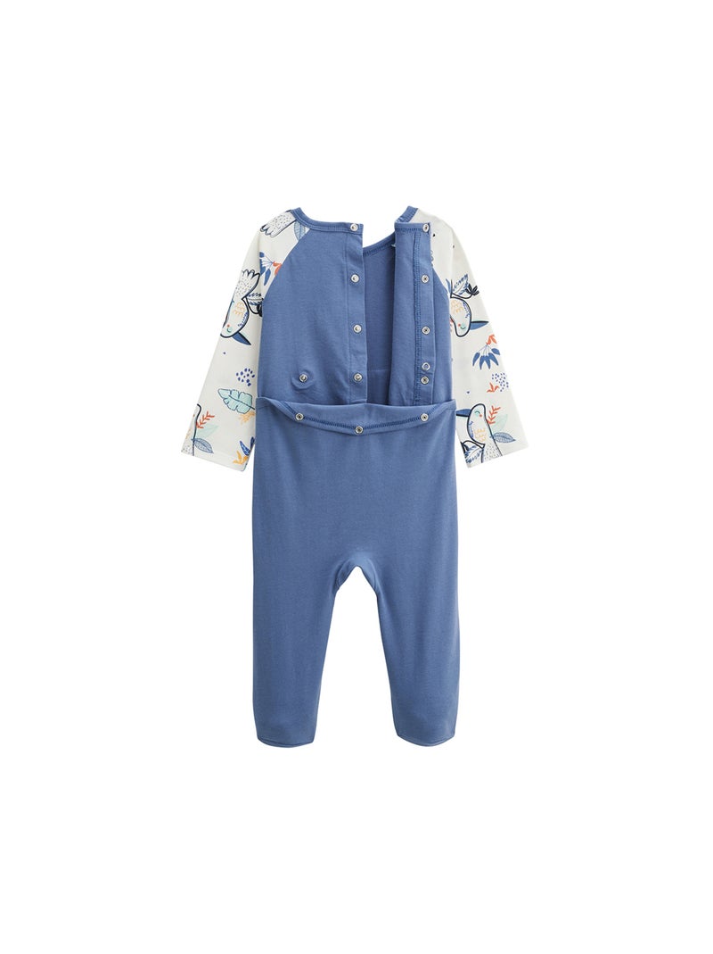 Pyjama bébé Mexico Bleu - Kiabi