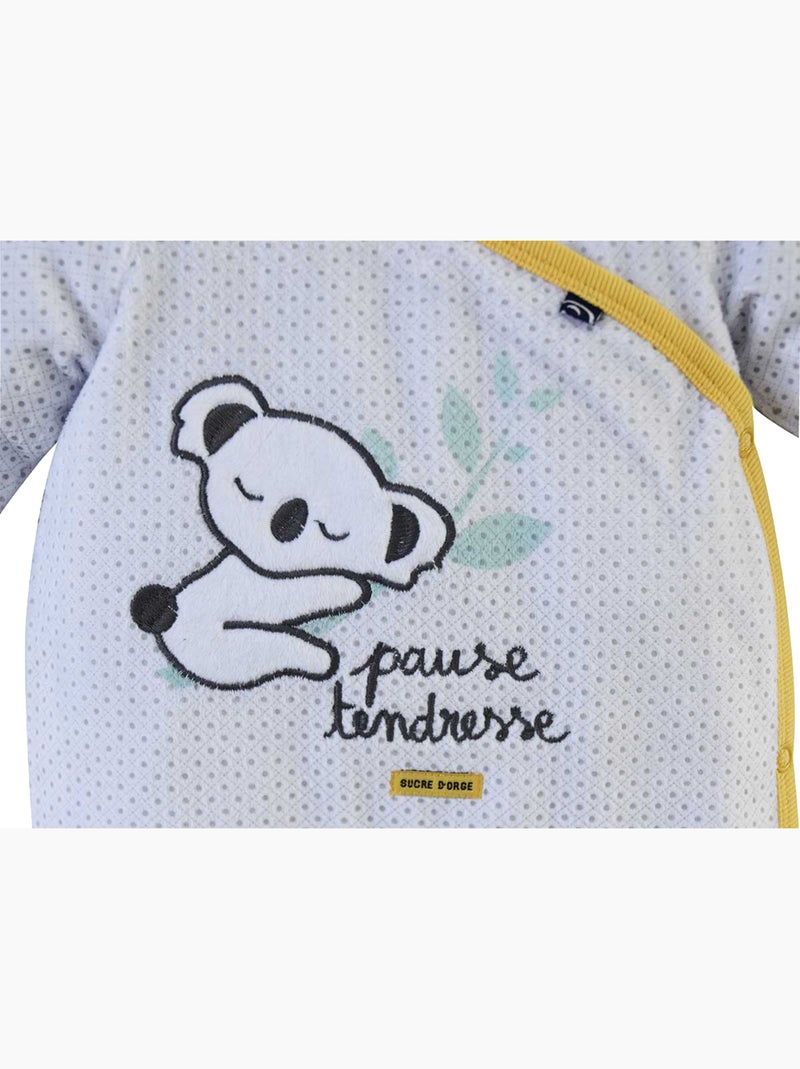 PYJAMA BEBE MIXTE NAISSANCE PREMA / 6 MOIS Blanc - Kiabi