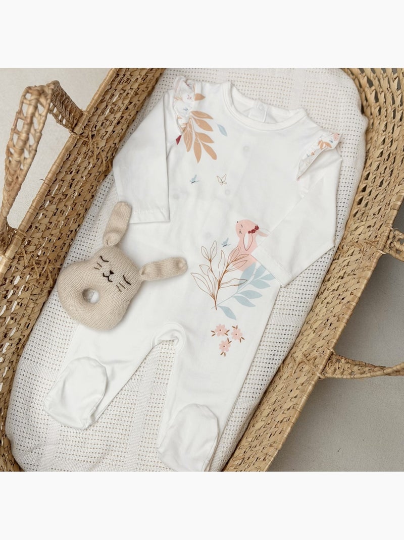 Pyjama bébé Praline Ecru - Kiabi