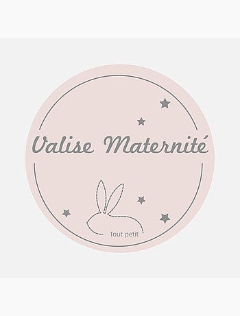 PYJAMA BEBE RAYE GRIS/ECRU