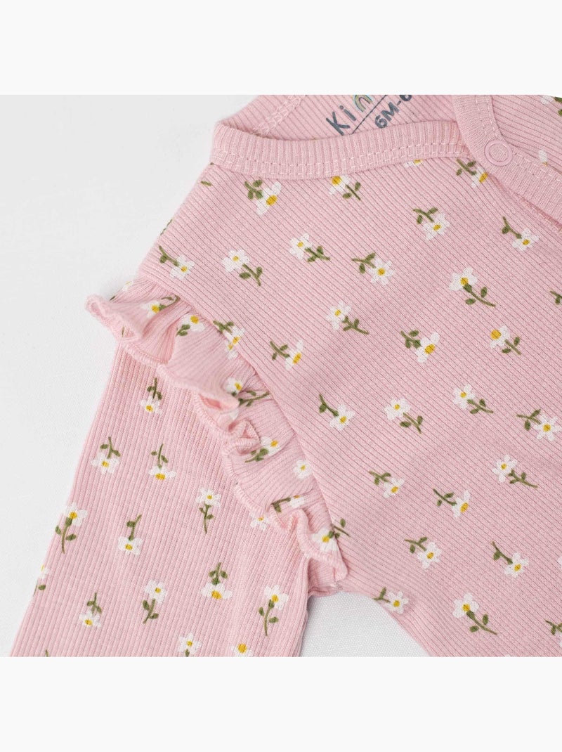 Pyjama Bébé Rose - Kiabi