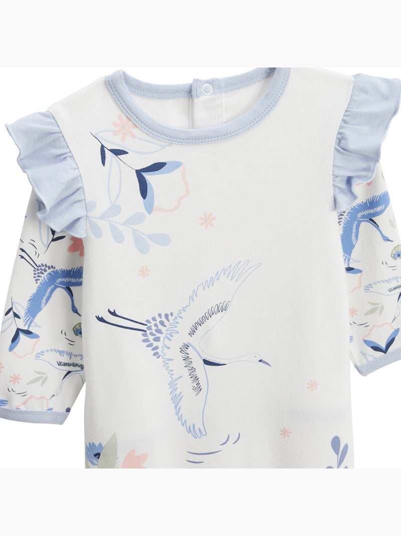 Pyjama bébé Tiana Ecru - Kiabi