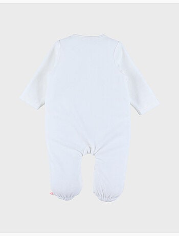 Pyjama bébé, velours brodé Noukie's