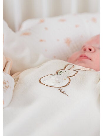 Pyjama bébé, velours brodé Noukie's