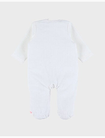 Pyjama bébé, velours brodé Noukie's