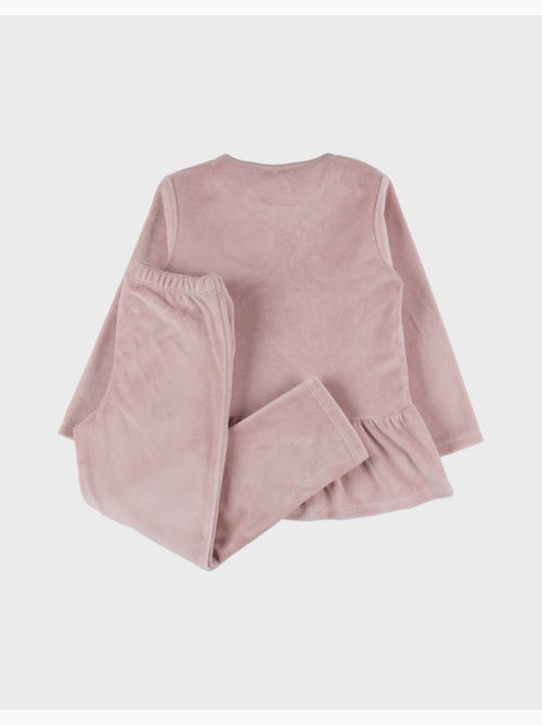 Pyjama bébé, velours brodé Noukie's - Kiabi