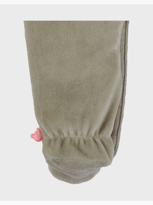 Pyjama bébé, velours brodé Noukie's - Kiabi
