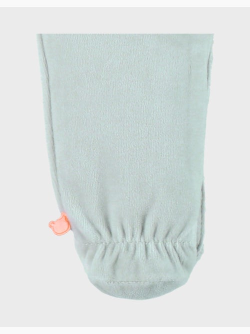 Pyjama bébé, velours brodé Noukie's - Kiabi