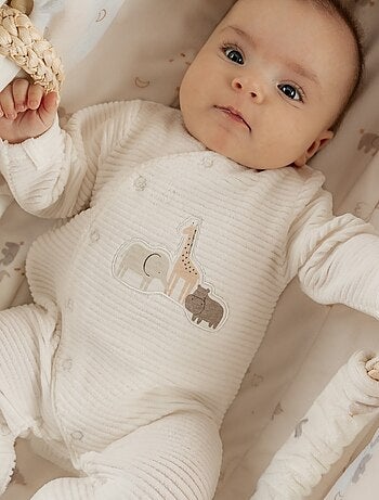 Pyjama bébé, Velours côtelé Noukie's