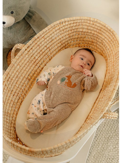 Pyjama bébé, velours imprimé Noukie's - Kiabi