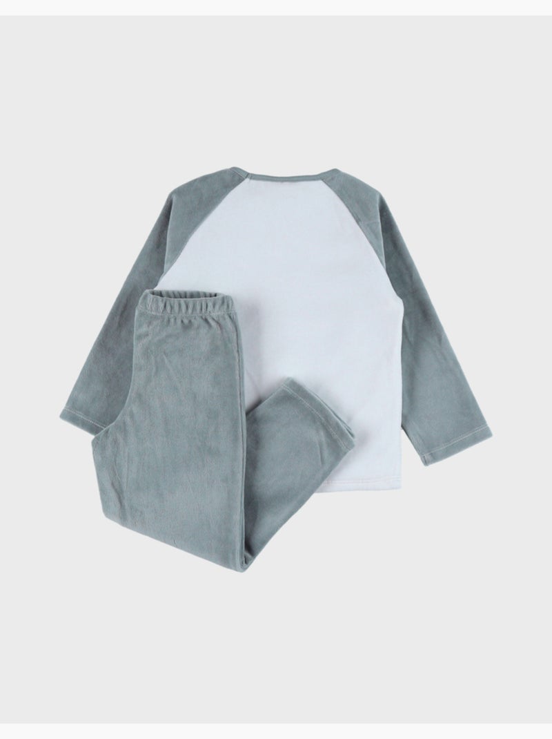 Pyjama bébé, velours imprimé Noukie's Beige - Kiabi