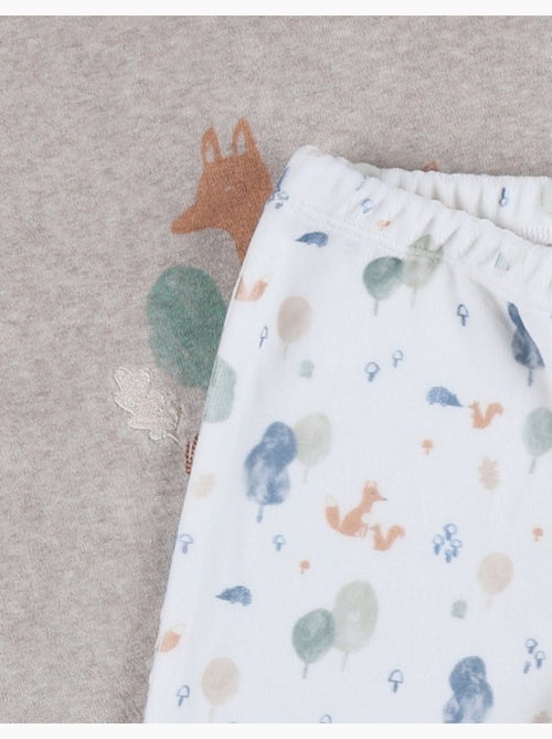 Pyjama bébé, velours imprimé Noukie's - Kiabi