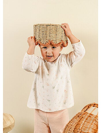 Pyjama bébé, velours imprimé Noukie's