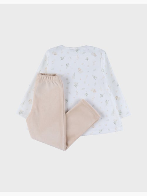Pyjama bébé, velours imprimé Noukie's - Kiabi