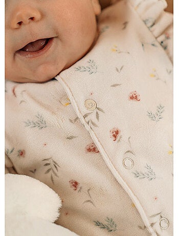 Pyjama bébé, velours imprimé Noukie's