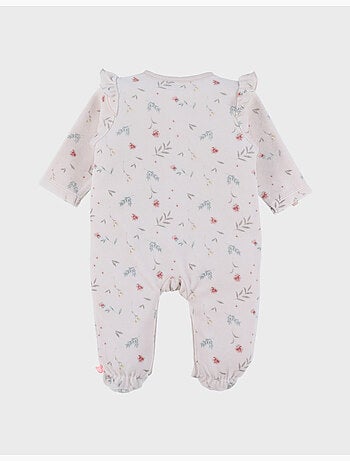 Pyjama bébé, velours imprimé Noukie's