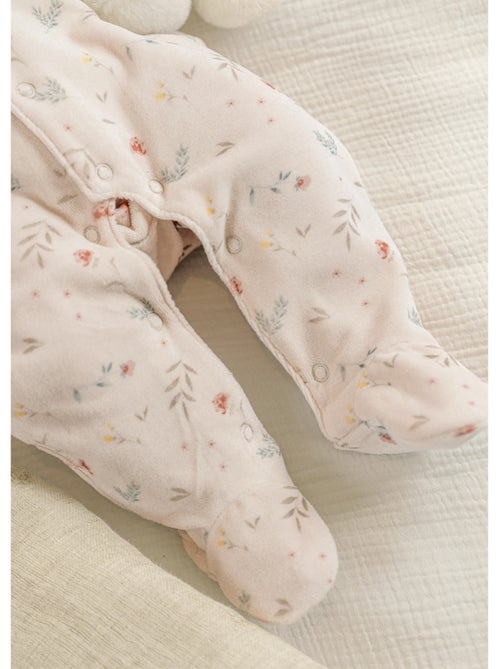 Pyjama bébé, velours imprimé Noukie's - Kiabi