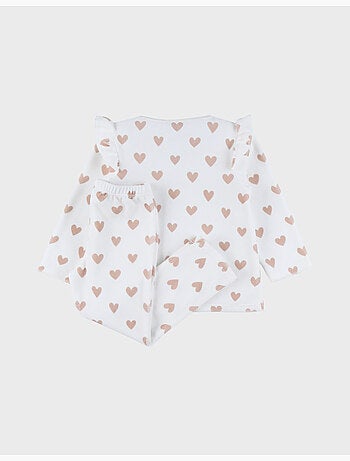 Pyjama bébé, velours imprimé Noukie's