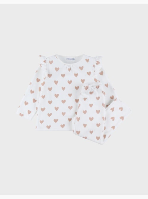 Pyjama bébé, velours imprimé Noukie's - Kiabi