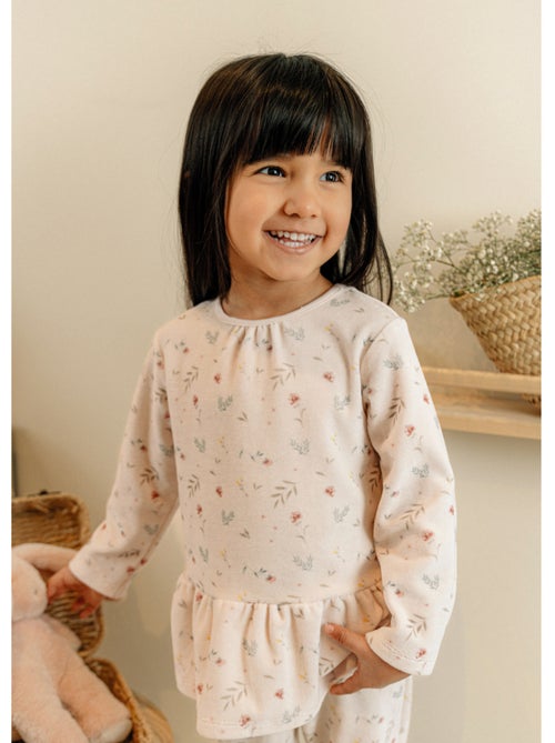 Pyjama bébé, velours imprimé Noukie's - Kiabi