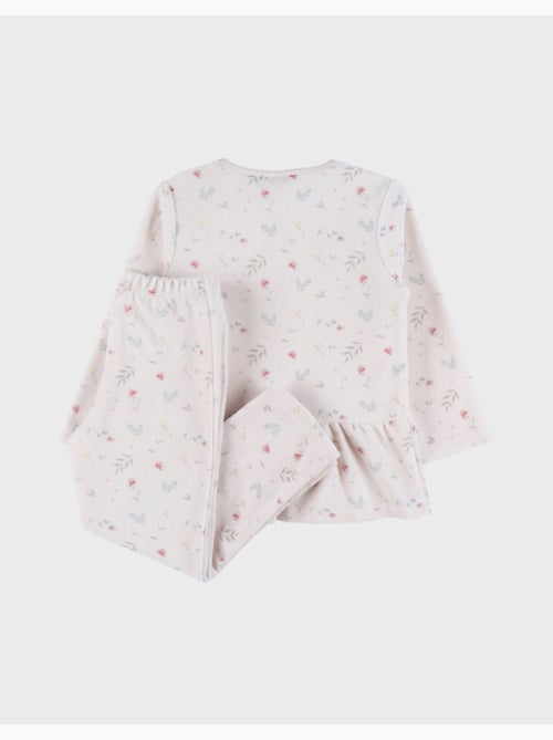 Pyjama bébé, velours imprimé Noukie's - Kiabi