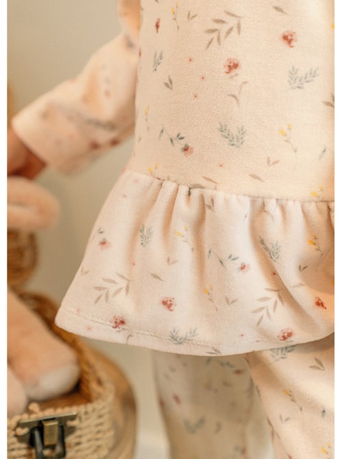 Pyjama bébé, velours imprimé Noukie's - Kiabi