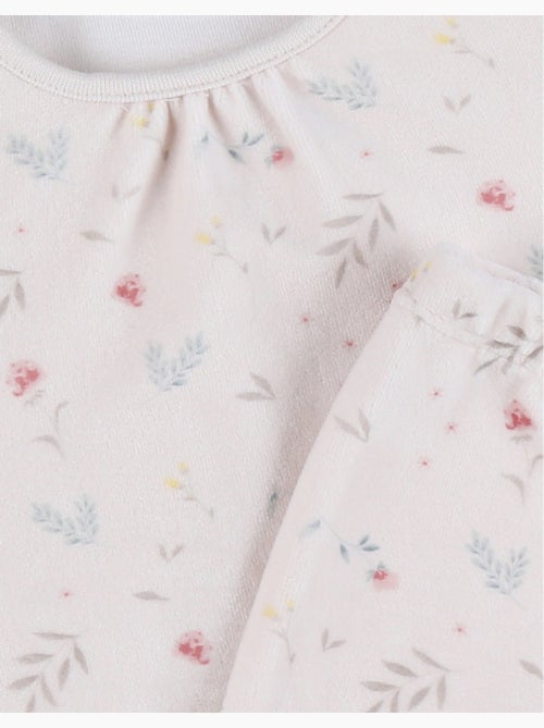 Pyjama bébé, velours imprimé Noukie's - Kiabi