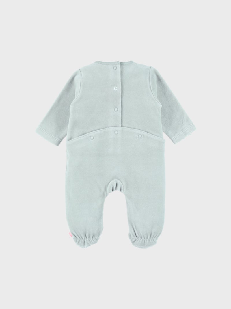 Pyjama bébé, velours Noukie's Bleu - Kiabi