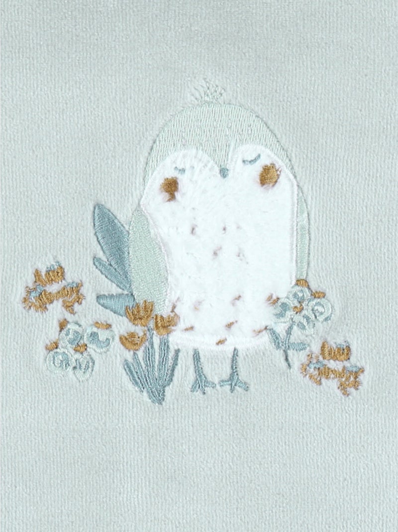 Pyjama bébé, velours Noukie's Bleu - Kiabi