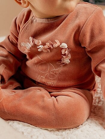 Pyjama bébé, Velours Noukie's