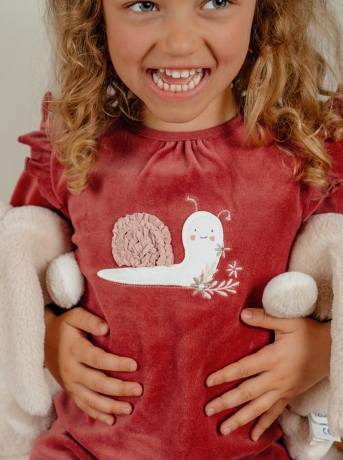 Pyjama bébé, velours Noukie's - Kiabi