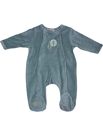 Pyjama bébé velours Raton laveur Les Chatounets