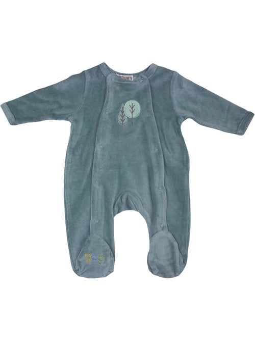 Pyjama bébé velours Raton laveur Les Chatounets - Kiabi