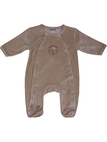 Pyjama bébé velours Sahara Les Chatounets