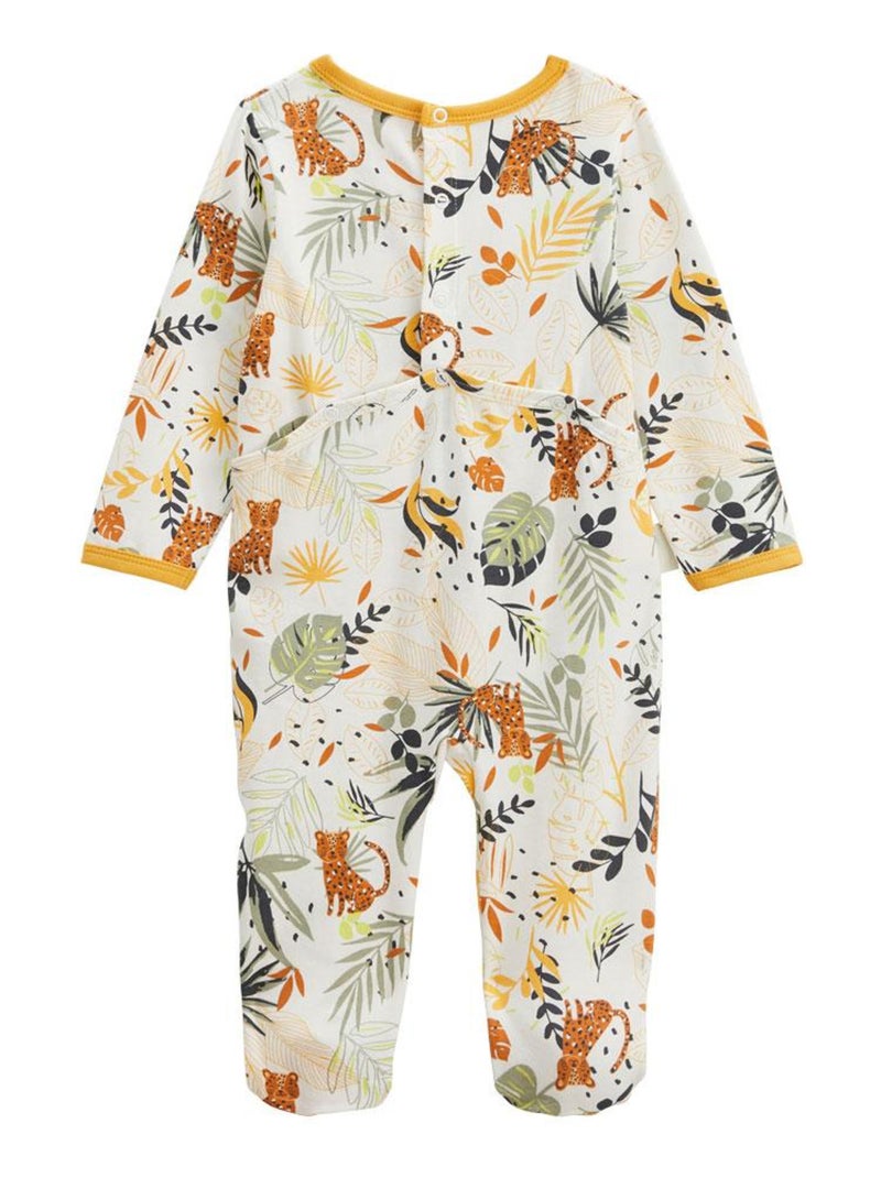 Pyjama bébé Wakae Moutarde - Kiabi