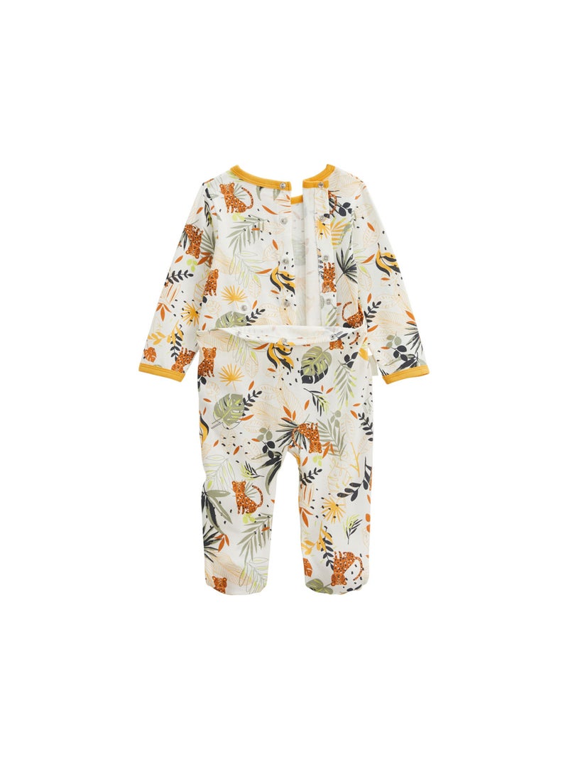 Pyjama bébé Wakae Moutarde - Kiabi