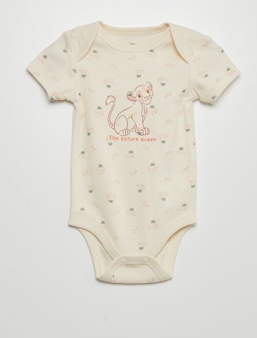 Acheter Bavoir Bébé Le Roi Lion Beige ? Bon Et Bon Marché