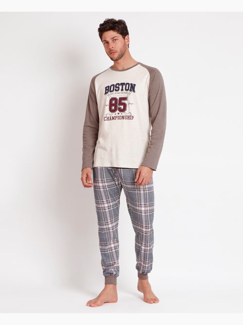 Pyjama Boston à manches longues pour homme ADMAS - Kiabi Pyjama Boston à manches longues pour homme ADMAS - Kiabi
