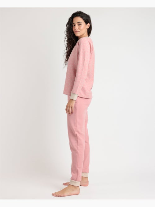 Pyjama boutonné à manches longues Love To Love pour femme ADMAS - Kiabi Pyjama boutonné à manches longues Love To Love pour femme ADMAS - Kiabi