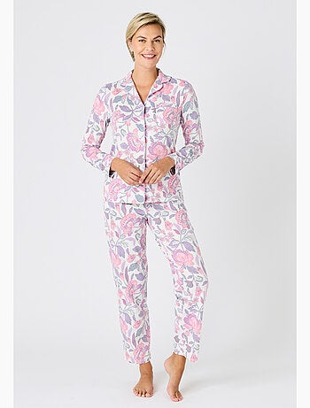 Pyjama boutonné maille jersey - Damart