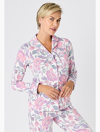 Pyjama boutonné maille jersey - Damart