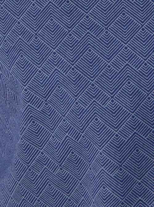 Pyjama boutonné maille jersey pur coton peigné - Damart - Kiabi
